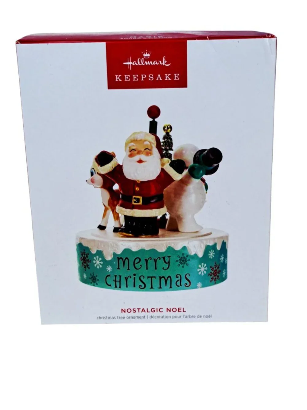 Hallmark Keepsake - Nostalgic Noel - Retro Santa Claus, Rudolph & Frosty - 2023